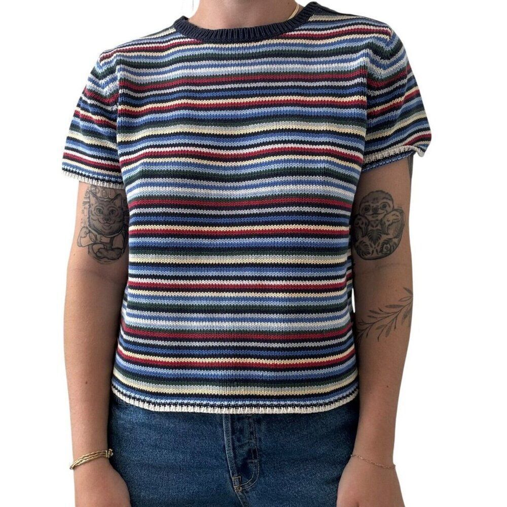 Striped Short Sleeve Tee